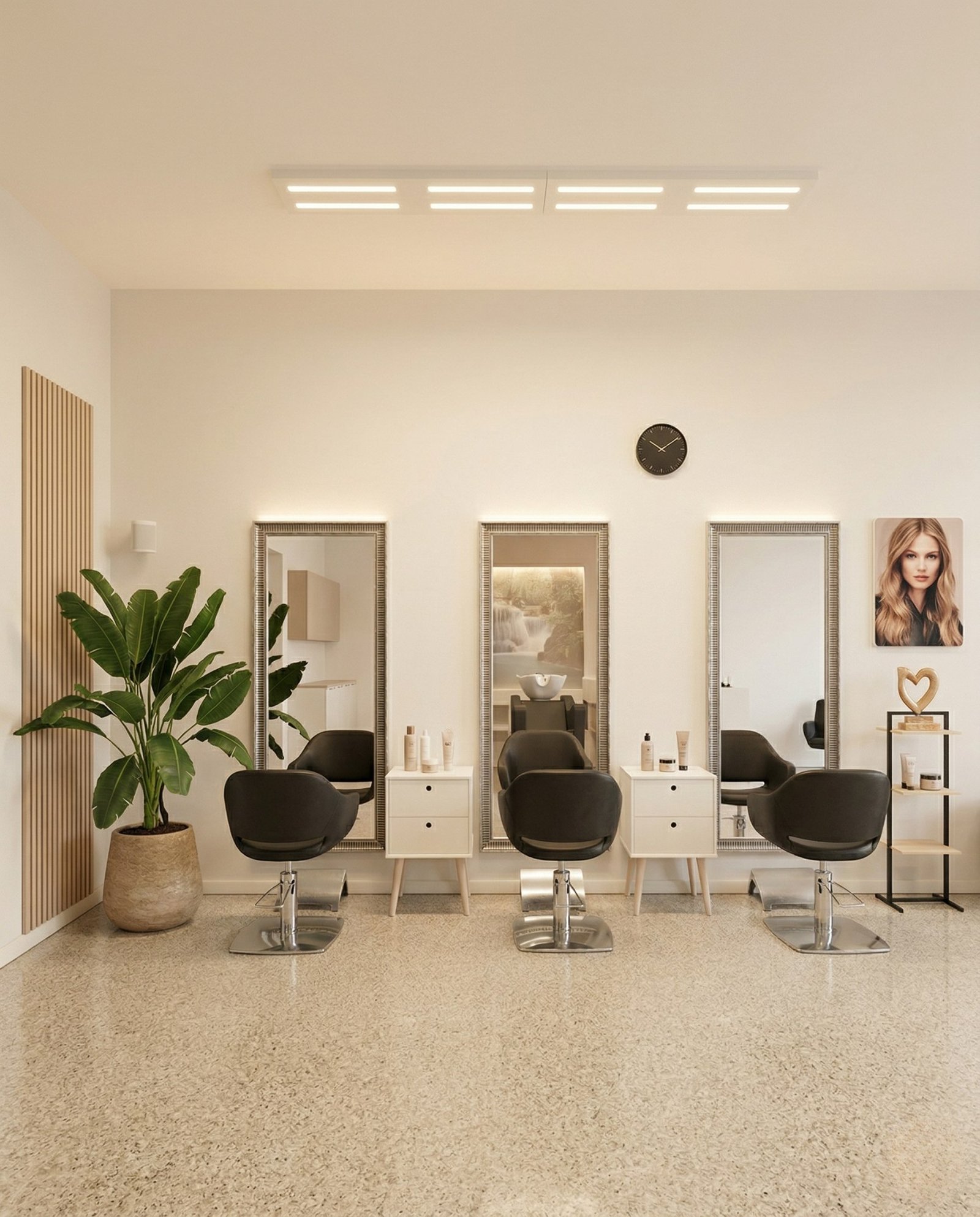 Styling station view